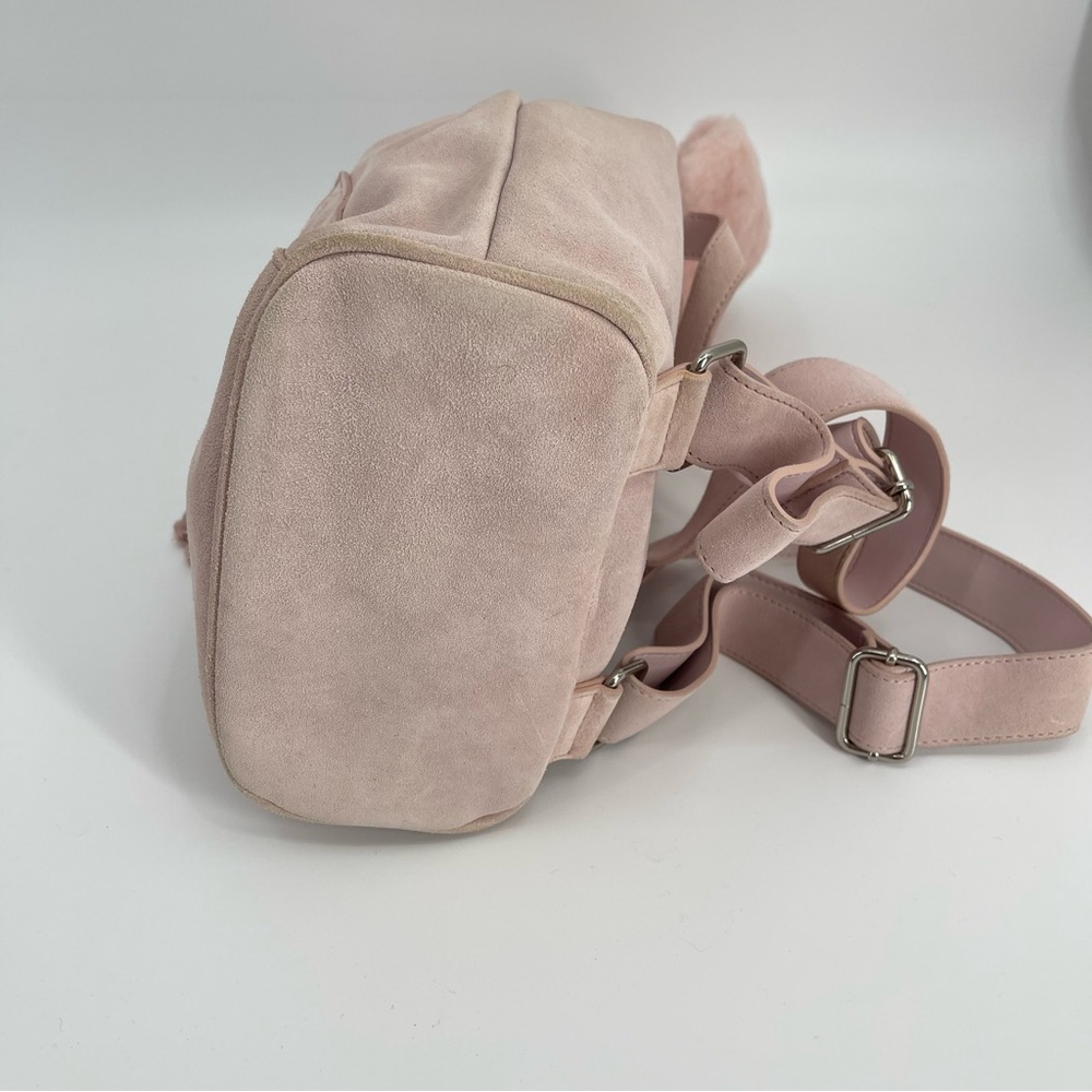 UGG Australia Nordie Light Pink Suede Mini Backpack Purse Cottagecore Coquette - Picture 8 of 15